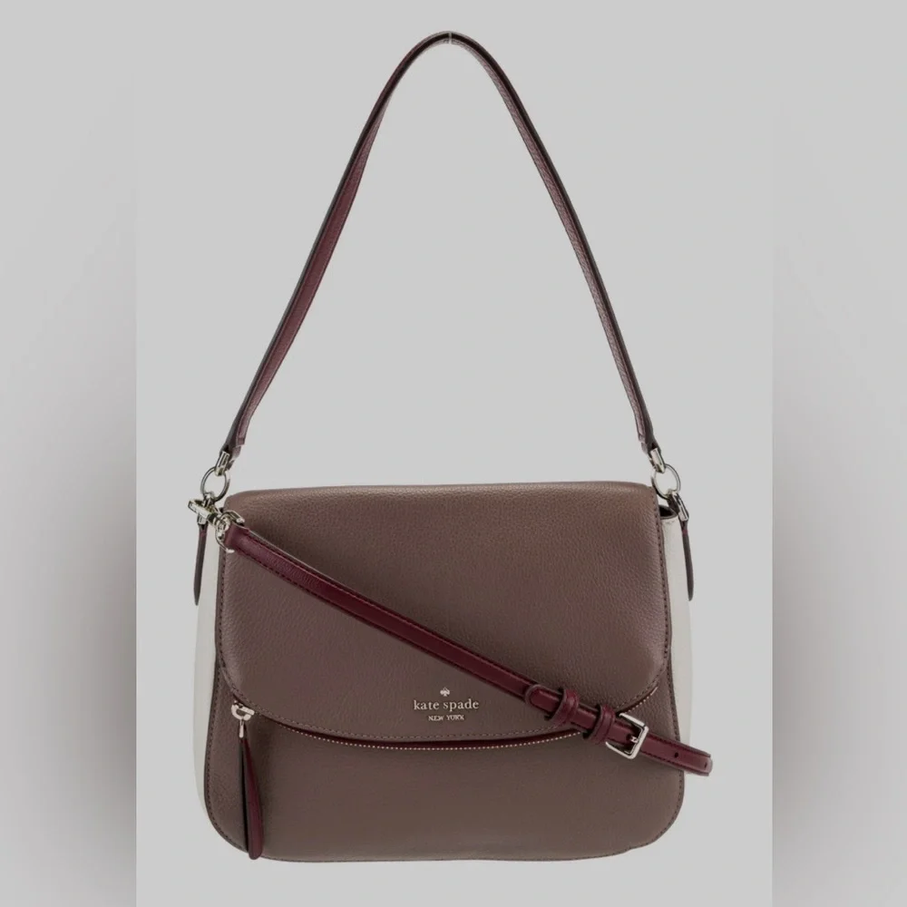 Kate Spade Medium Flap Jackson Shoulder/Crossbody Bag, NWT